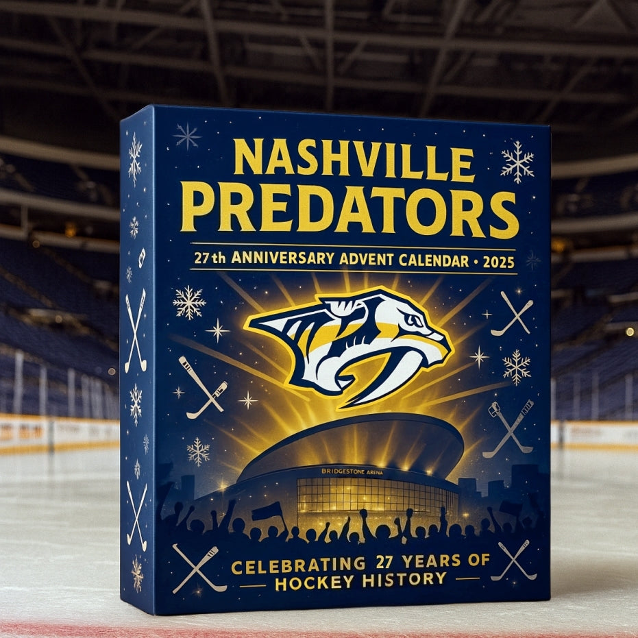 Nashville Predators 27th Anniversary Advent Calendar 2025