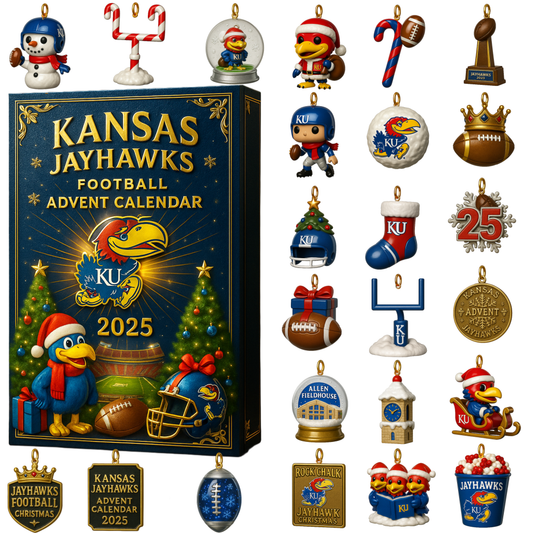 Kansas Jayhawks football 2025 advent calendar