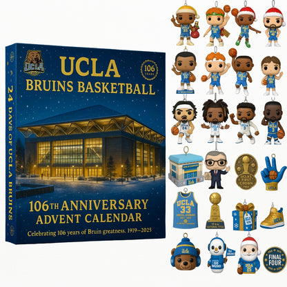 UCLA Bruins Basketball 106th Anniversary 2025 Advent Calendar
