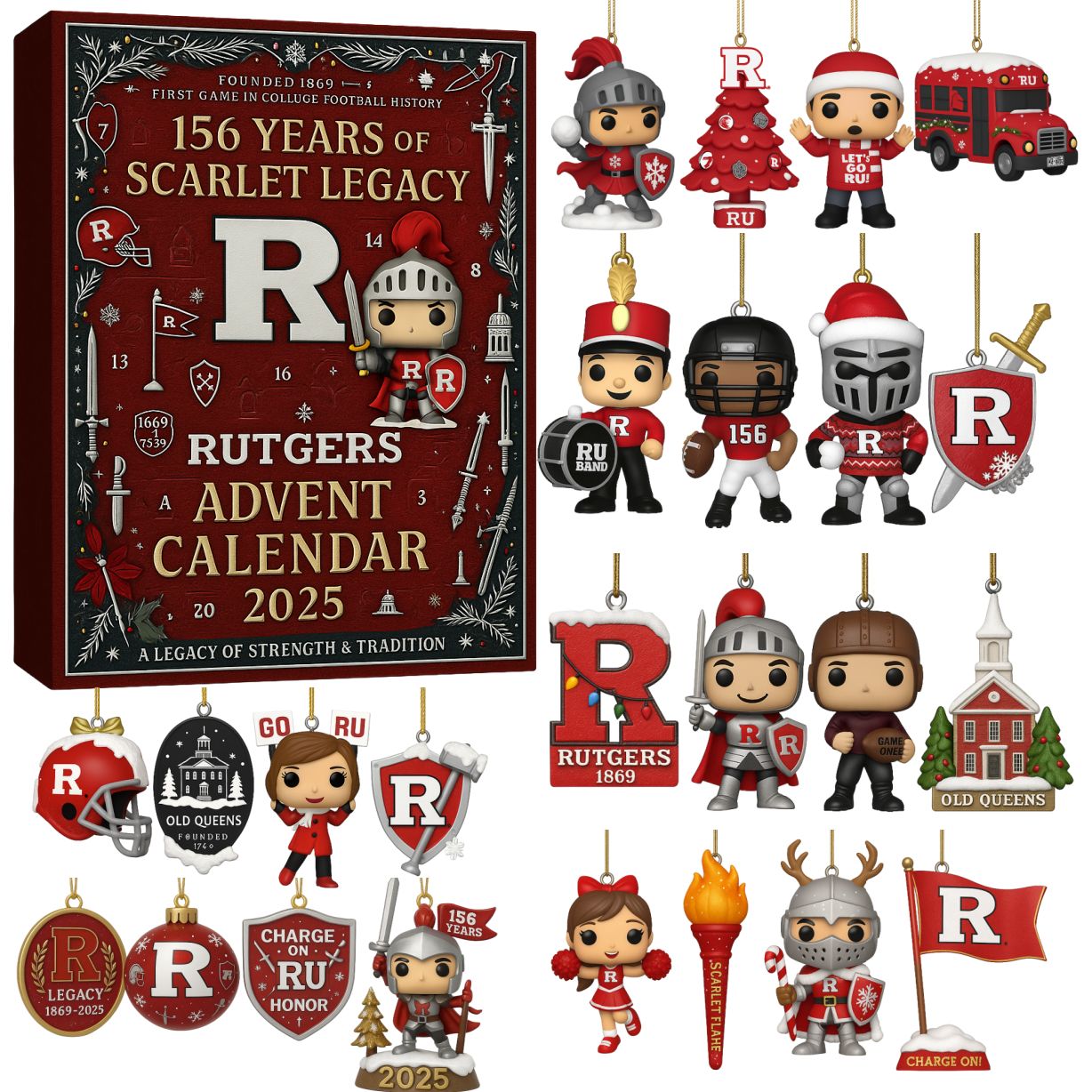 Rutgers Scarlet Knights 156th Anniversary Advent Calendar