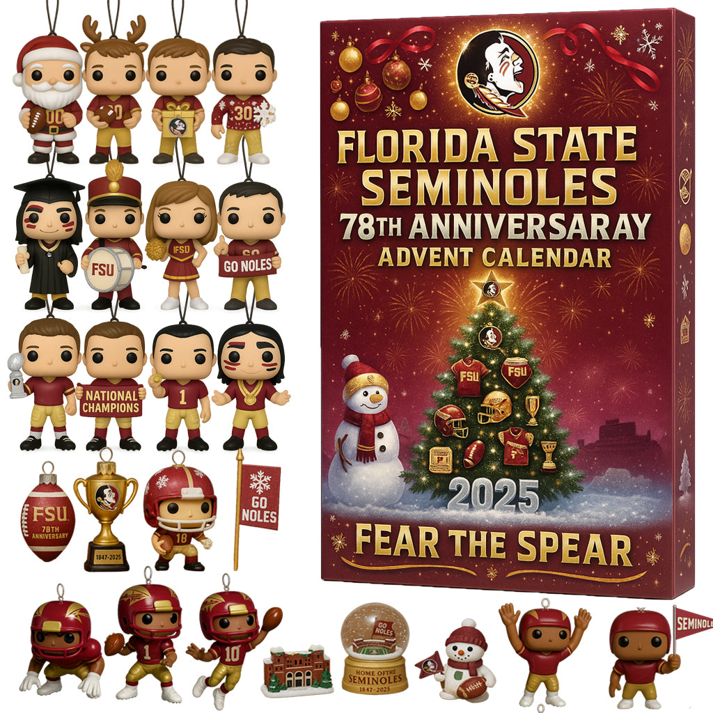 Florida State Seminoles 78th Anniversary Advent Calendar 2025