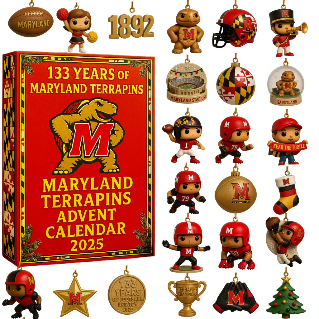 Maryland Terrapins 133th Anniversary 2025 Advent Calendar