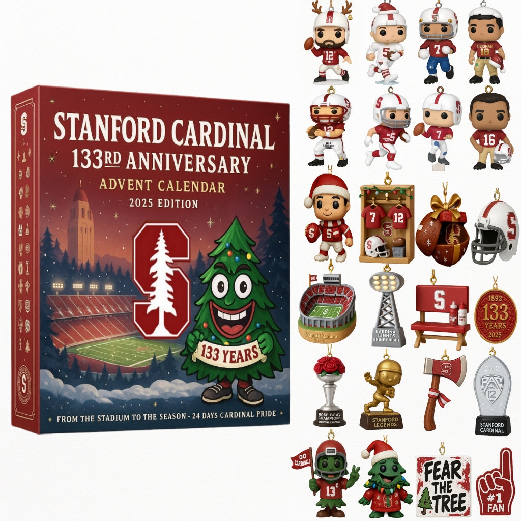 Stanford Cardinal 133rd Anniversary Advent Calendar 2025