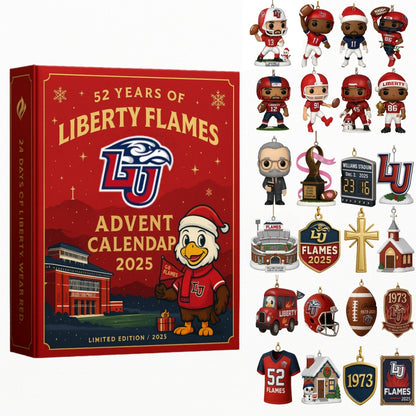 Liberty Flames 52nd Anniversary Advent Calendar 2025