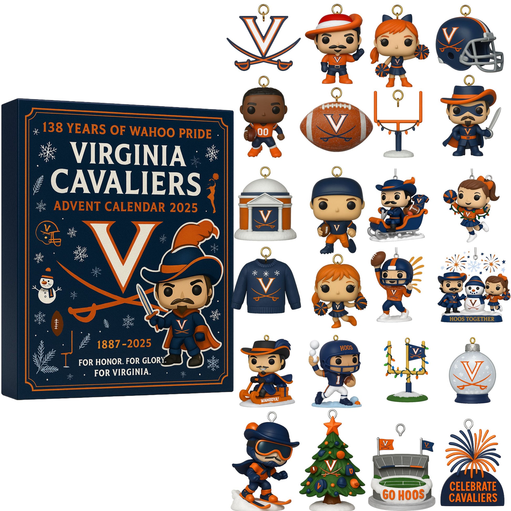 Virginia Cavaliers 138th Anniversary Advent Calendar