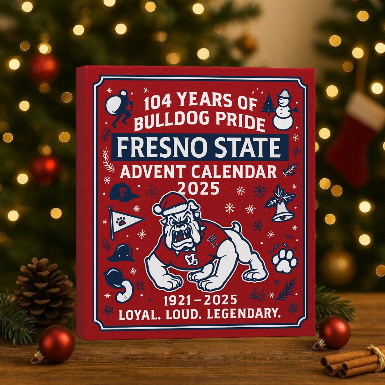 Fresno State Bulldogs 104th Anniversary Advent Calendar