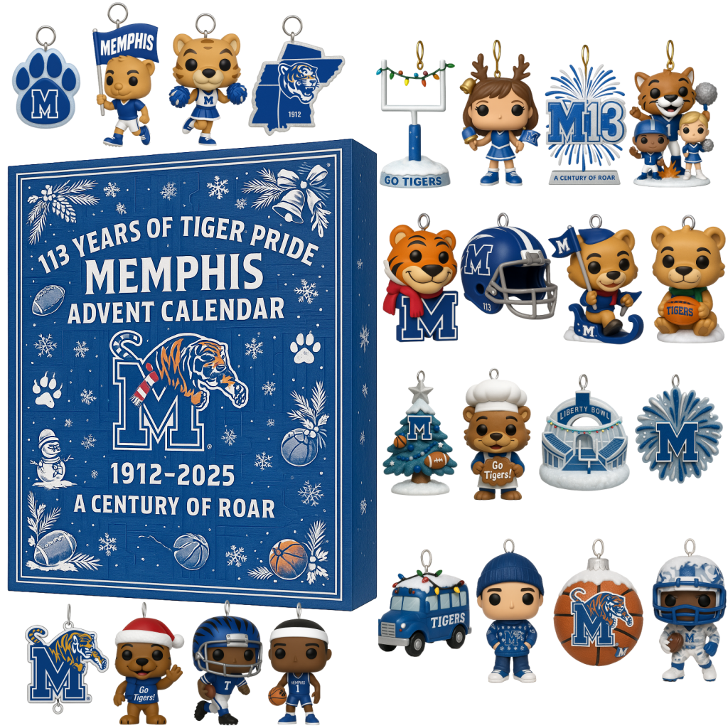 2025 Memphis Tigers Advent Calendar