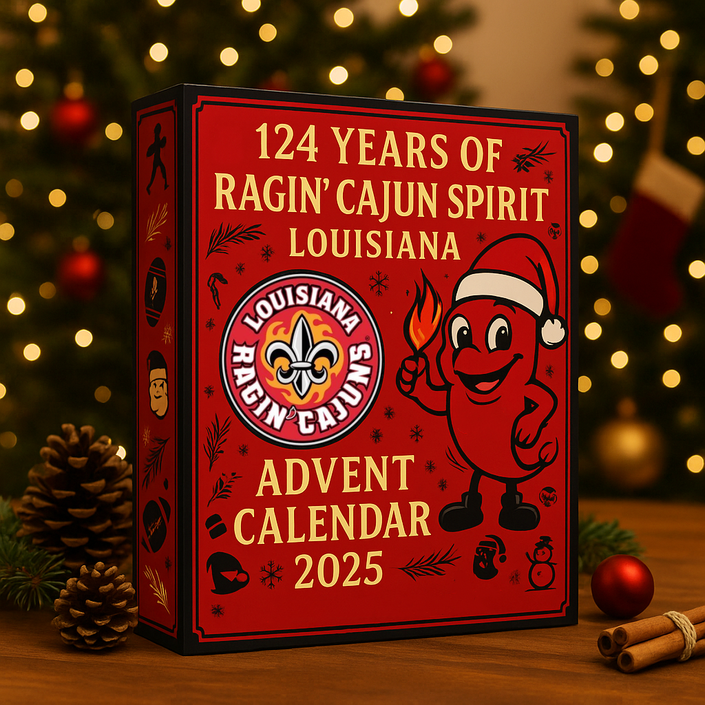 2025 Louisiana Ragin’ Cajuns Advent Calendar