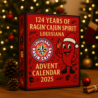 2025 Louisiana Raginâ€?Cajuns Advent Calendar