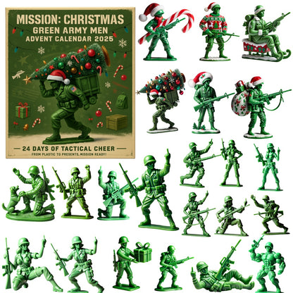 MISSION: CHRISTMAS â€?Green Army Men Advent Calendar