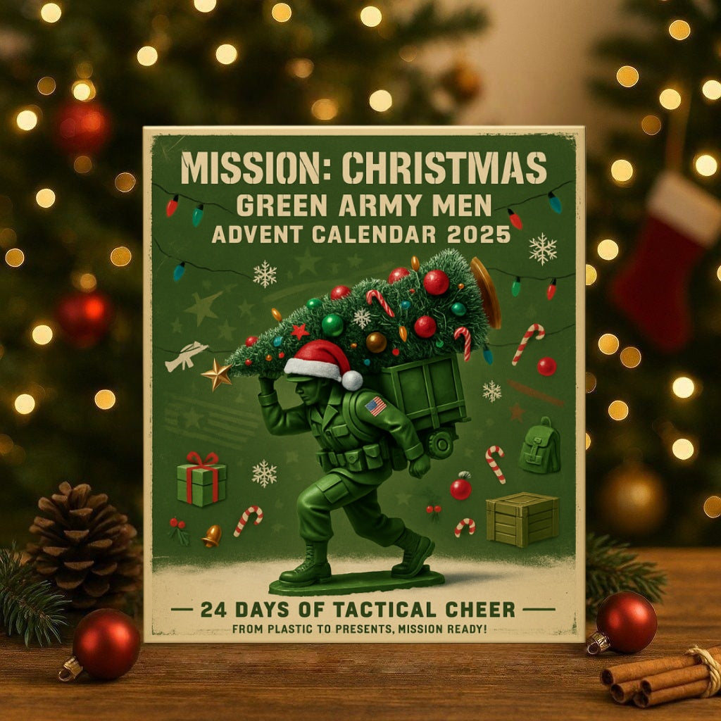 MISSION: CHRISTMAS â€?Green Army Men Advent Calendar