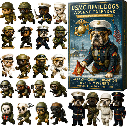 USMC Devil Dogs 250th Anniversary Advent Calendar 2025