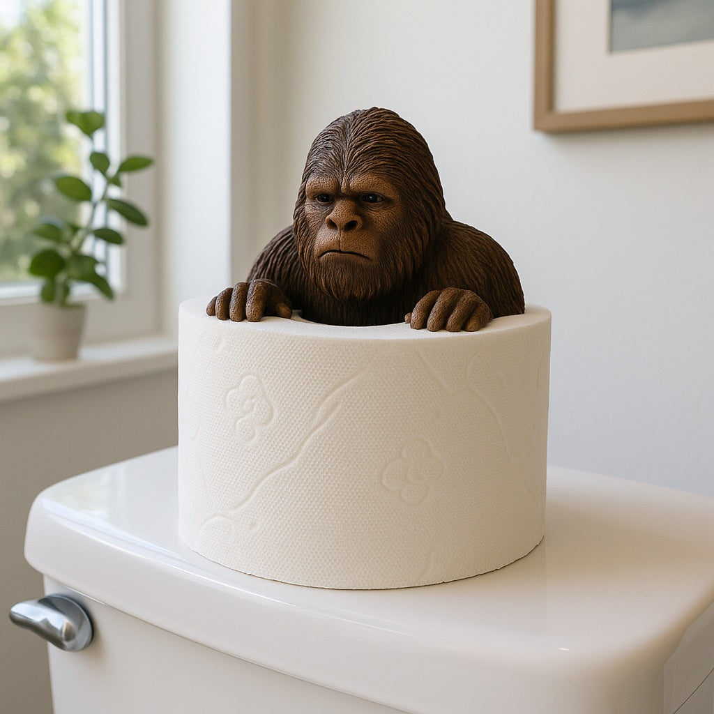Bigfoot Toilet Paper | Funny Roll Cap