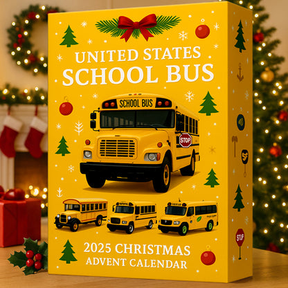 United States School Bus · 2025 Christmas Advent Calendar