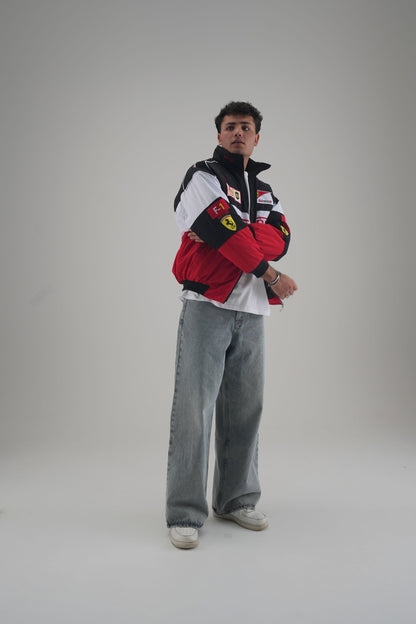 Ferrari F1 Vintage Racing Jacket - Classic Edition