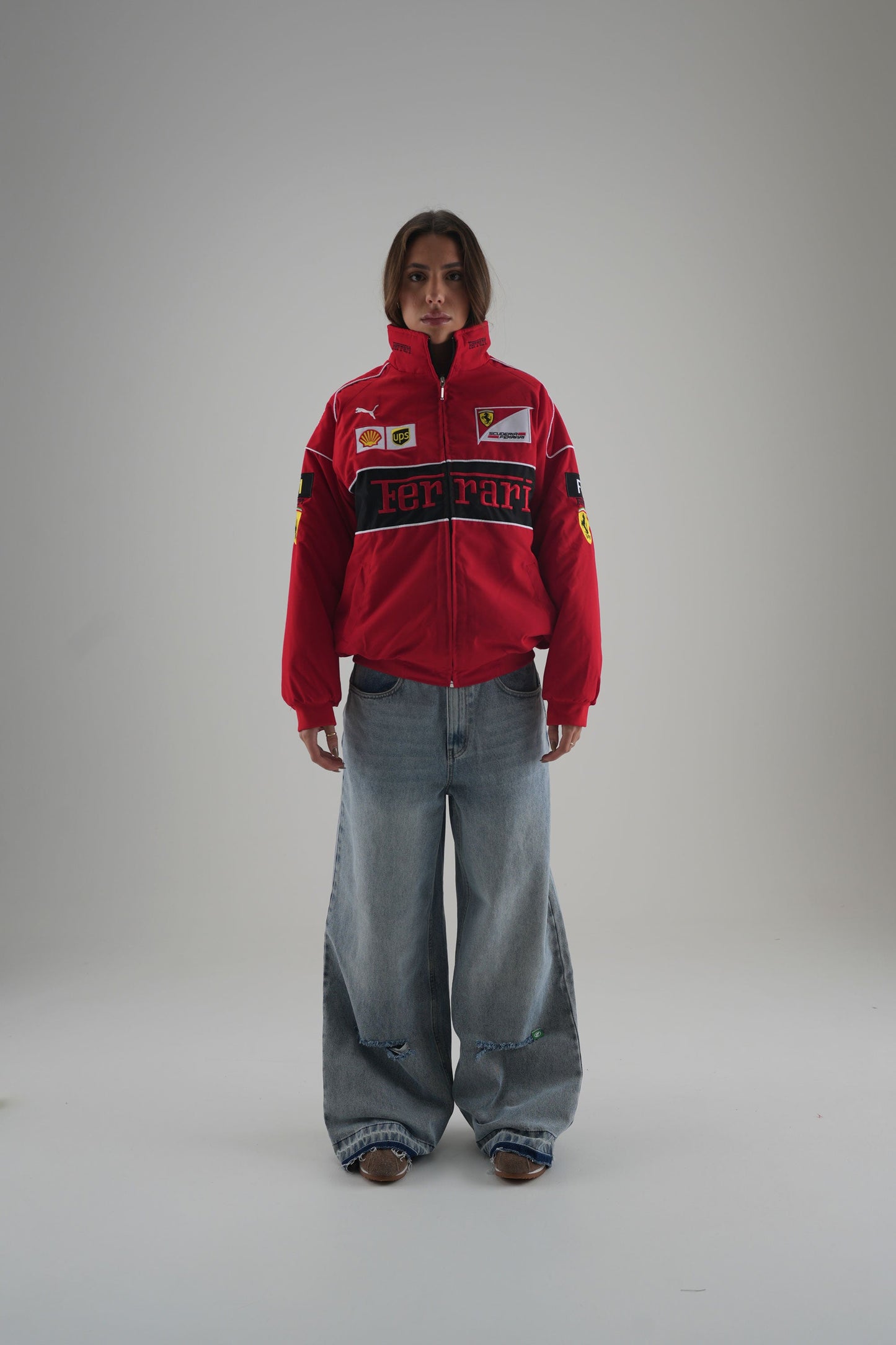 Ferrari F1 Vintage Racing Jacket - Red Edition