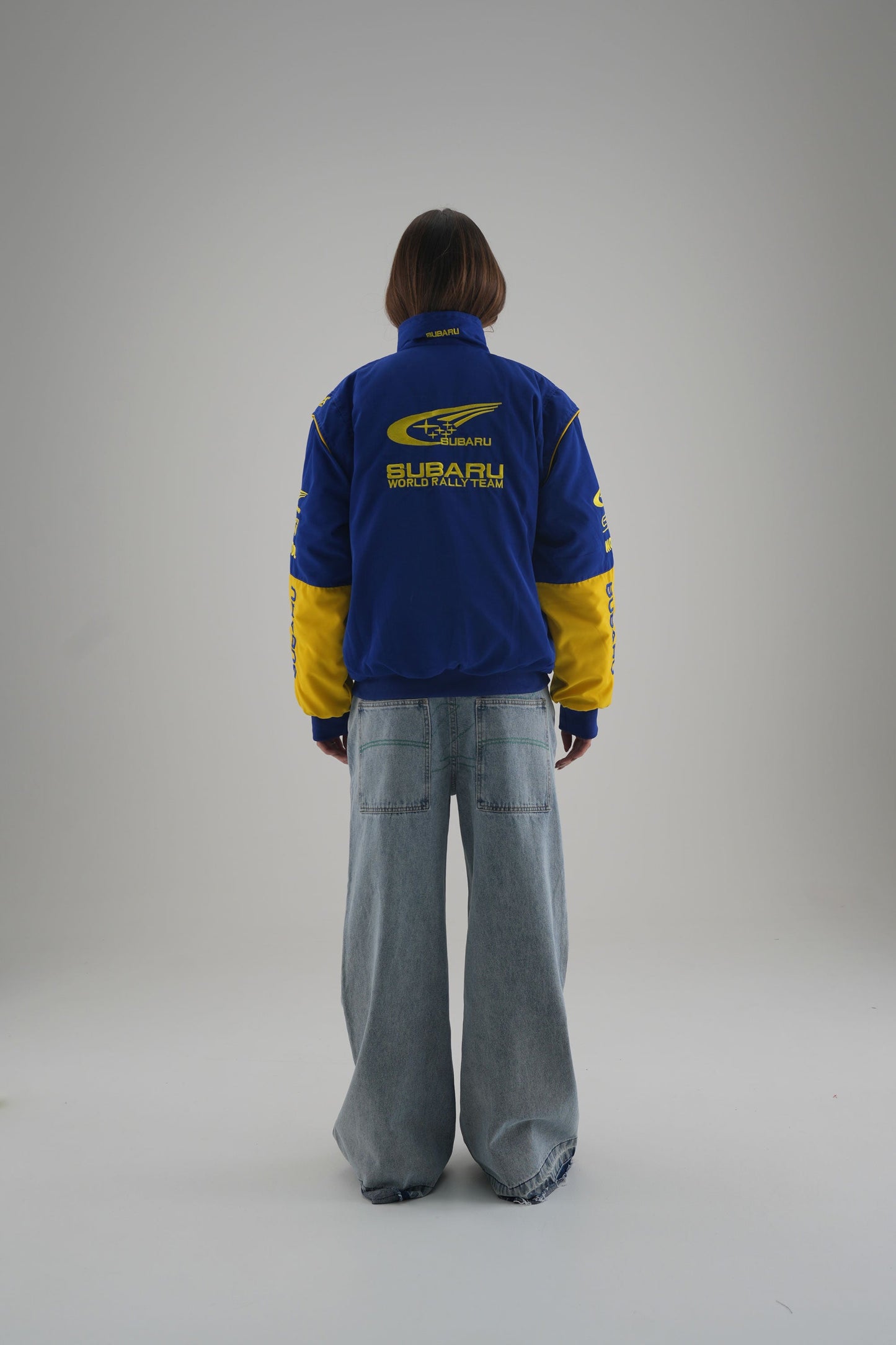 Subaru Rally Vintage Racing Jacket - Blue Edition