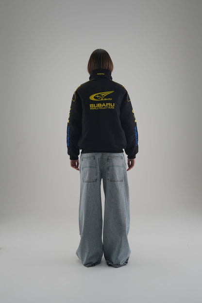 Subaru Rally Vintage Racing Jacket - Black Edition