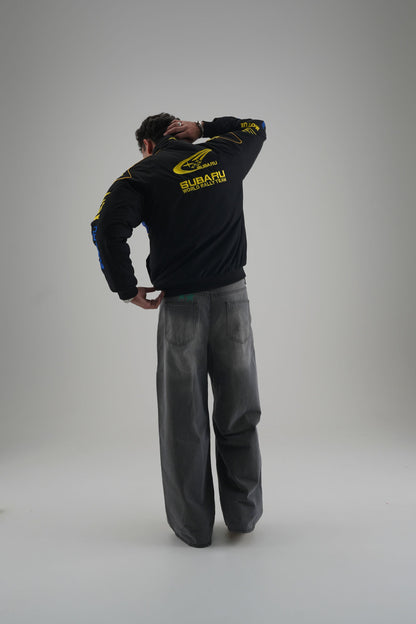 Subaru Rally Vintage Racing Jacket - Black Edition