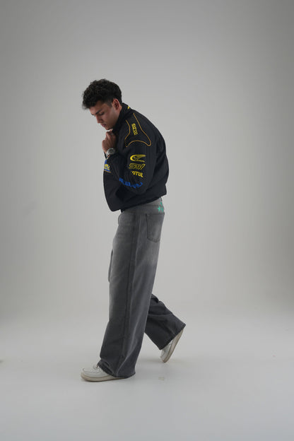 Subaru Rally Vintage Racing Jacket - Black Edition