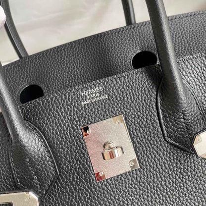 Hermes Goyard AAA-Birkin 25/30/35 Bag silver hardware blk