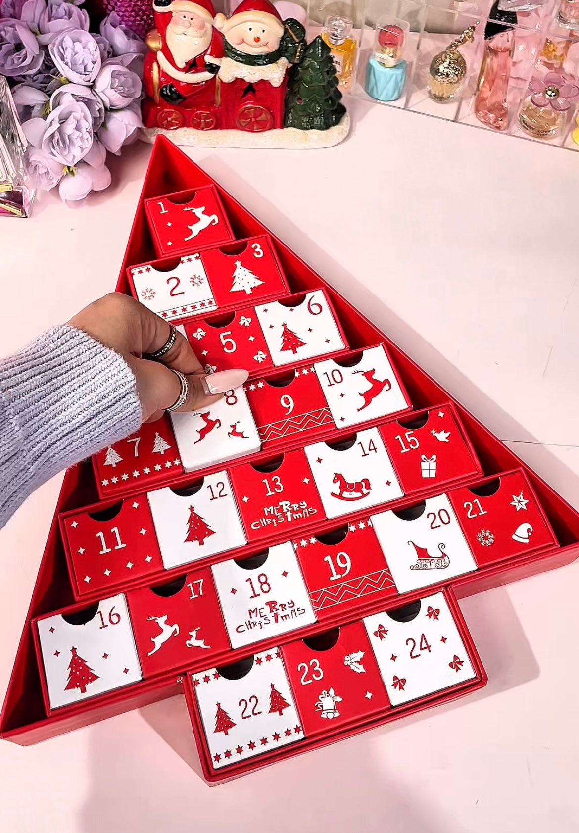 Christmas Tree Advent Calendar Blind Box For Her