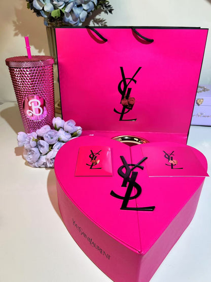YSL Pink Gift  Set(Valentine`s Gift)