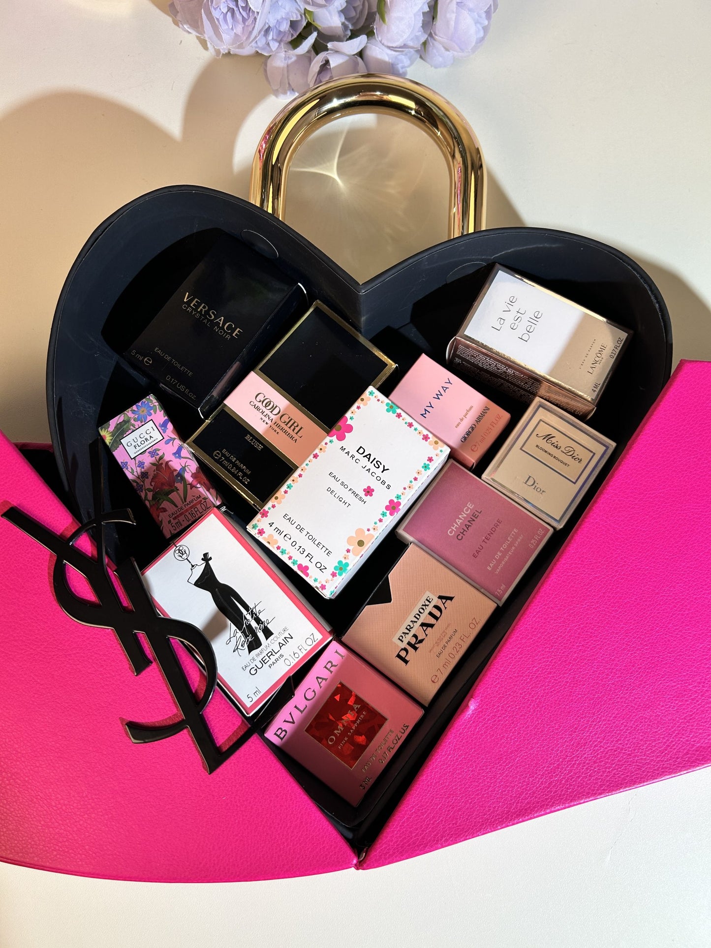 YSL Pink Gift  Set(Valentine`s Gift)
