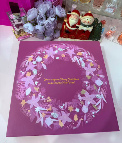 Flower Jigsaw and perfume Advent Calendar Box