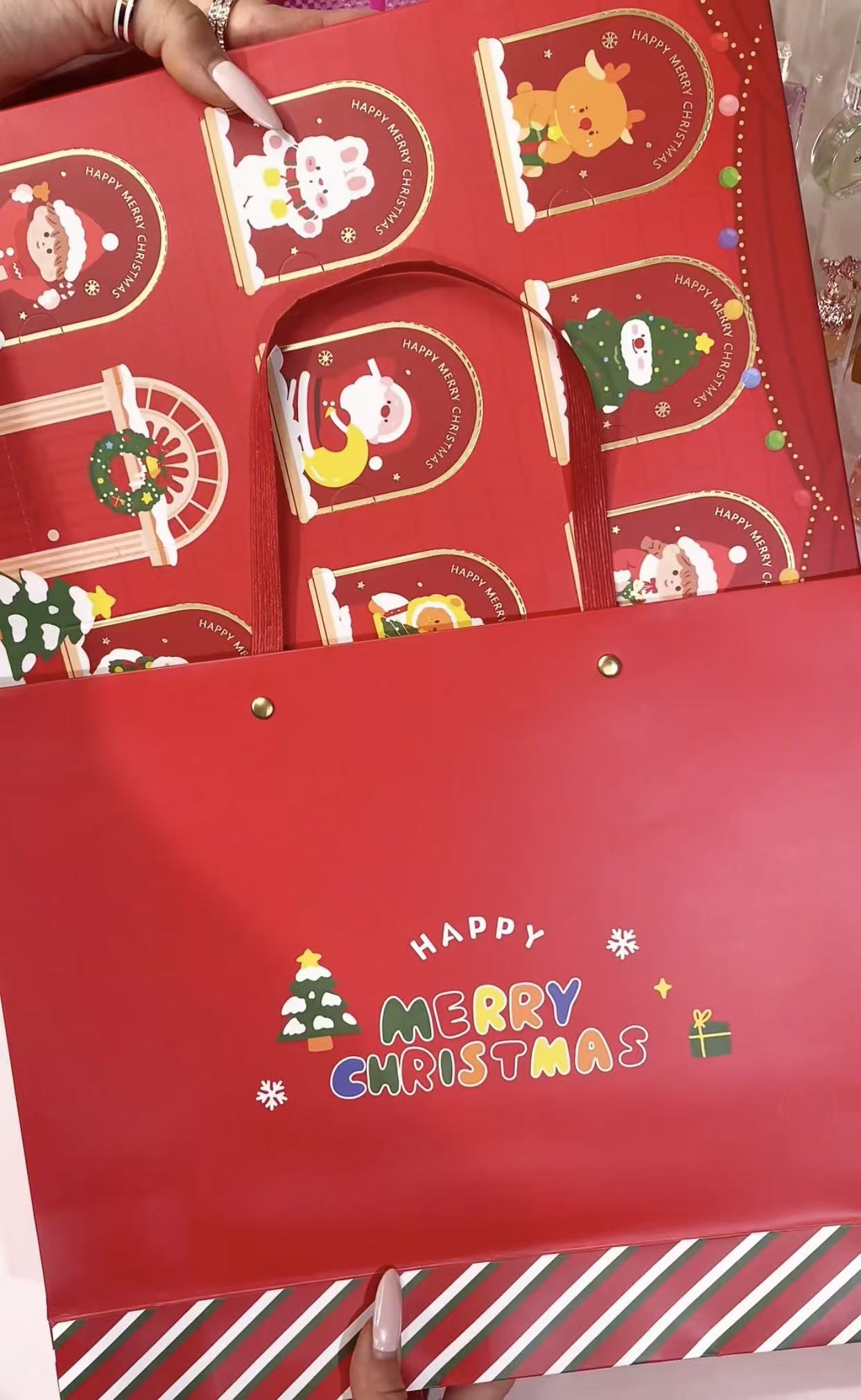 Advent Calendar Funny Blind Box Merry Christmas(With Handbag)