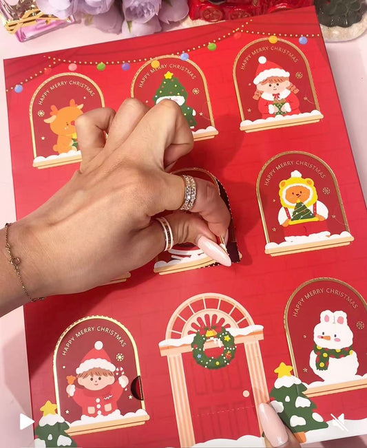 Advent Calendar Funny Blind Box Merry Christmas(With Handbag)