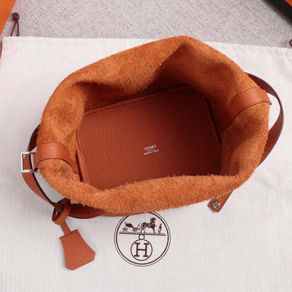 Hermes Goyard AAA-Picotin Lock 22cm 18cm bag BLUE/ORANGE/PINK