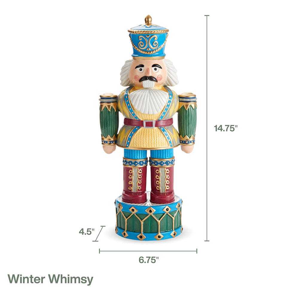 Winter Whimsy Solidier Nutcracker Figurine, 14.75 IN