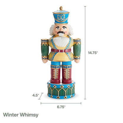 Winter Whimsy Solidier Nutcracker Figurine, 14.75 IN