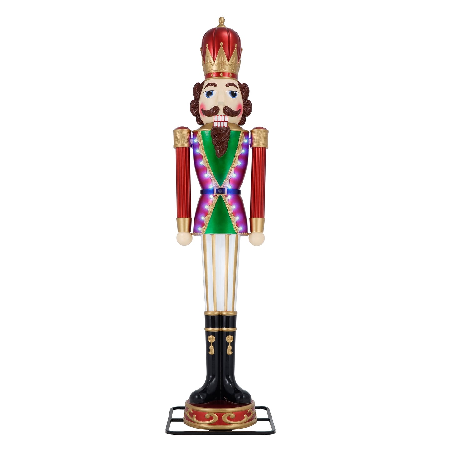 Animated Nutcracker Blow Mold, 9 ft