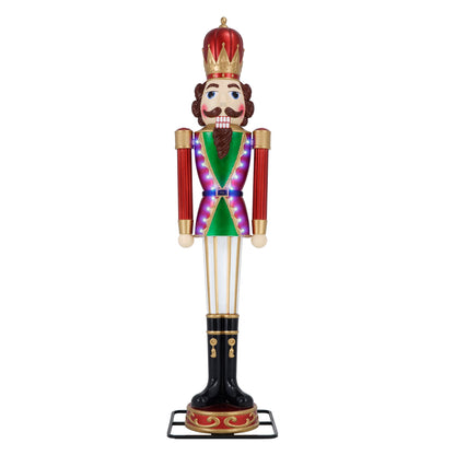 Animated Nutcracker Blow Mold, 9 ft