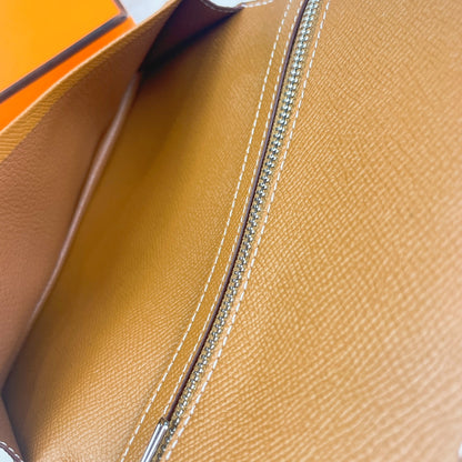 Hermes Goyard New H Passant Toutenmainte Wallet brown