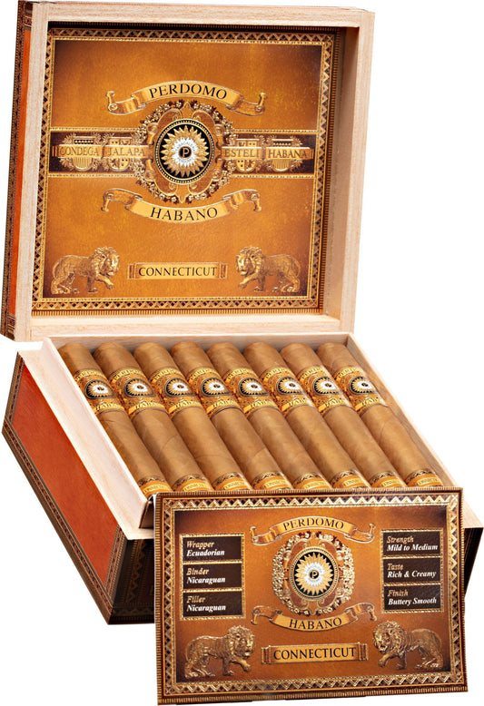 Perdomo Habano BBA Connecticut Churchill Box