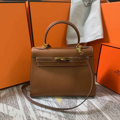 Hermes Goyard AAA-Kelly 28cm Gold Hardware