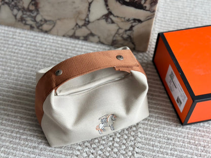 Hermes Goyard Horse Bride-a-Brac Storage Bag