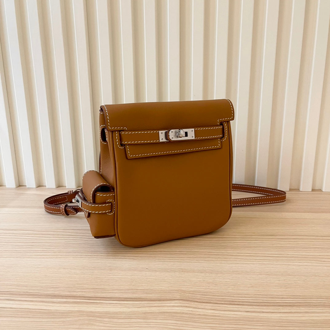 Hermes Goyard Kelly Jump brown