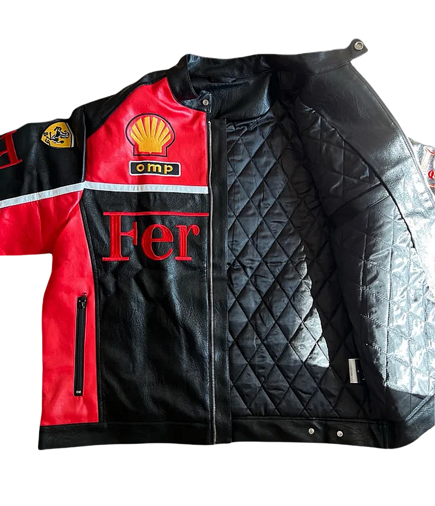 Ferrari F1 Leather Jacket - Olympus Edition
