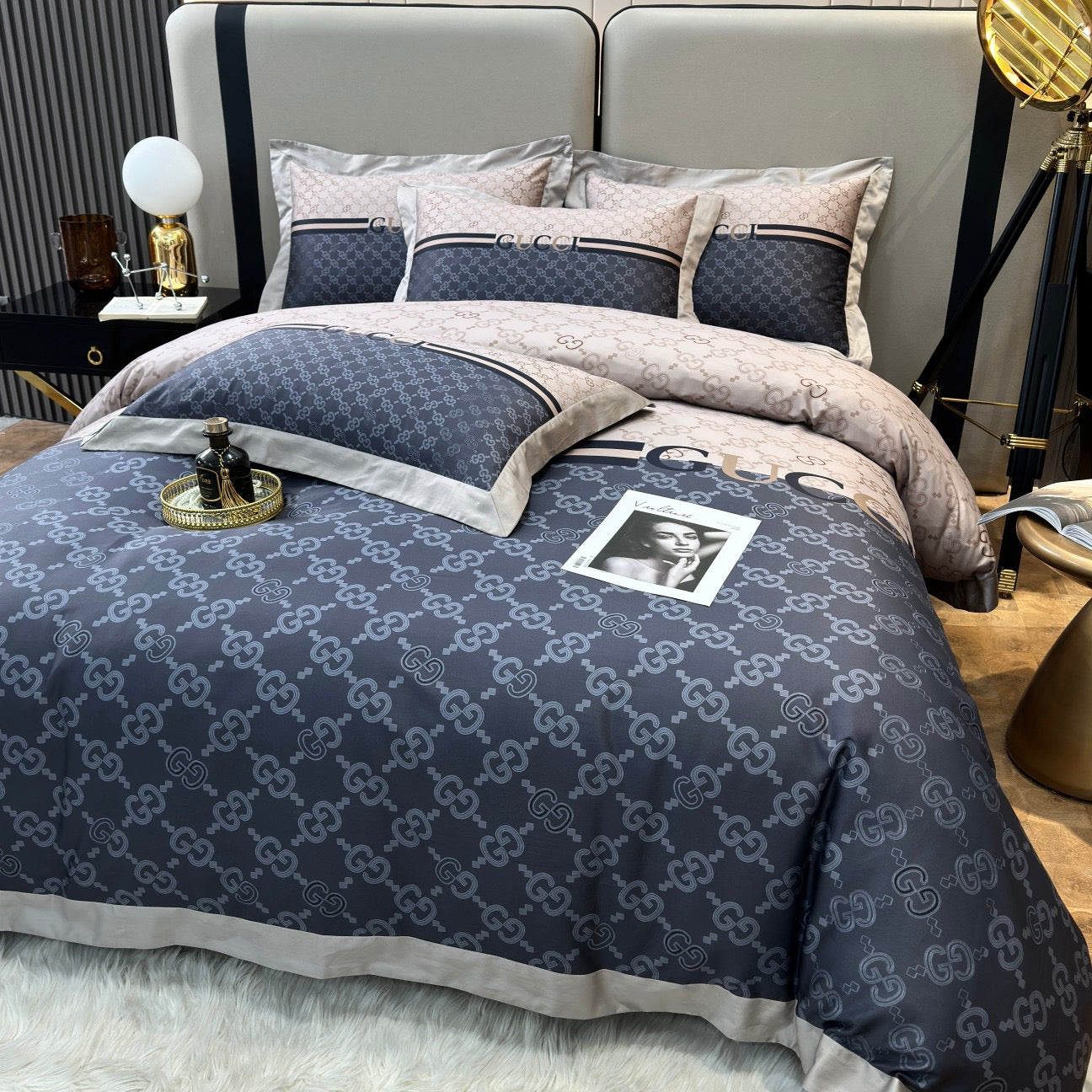 Premium Luxury Brand Bedding Set   DN9091211