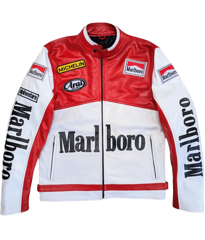 Marlboro Racing Leather Jacket - Classic Edition