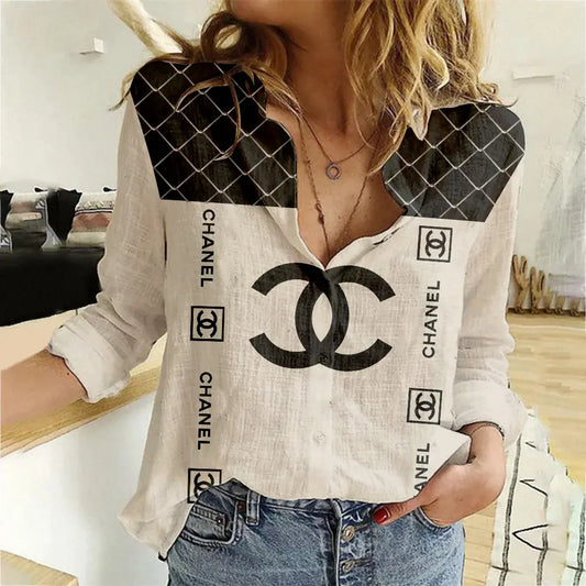 Premium CHthtANEL Monogram Limited Shirt MRS-NCY-CN2111008