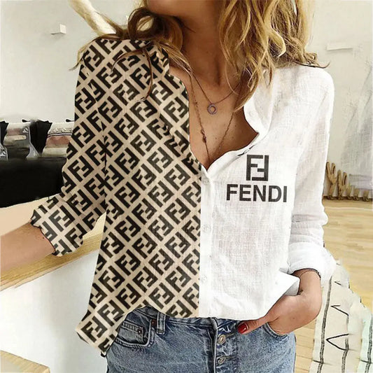 Limited Edition Fendi Women Limited Shirt Luxury   MRS-NCY-000HUI8W5JX