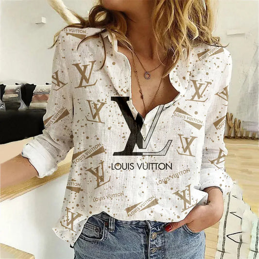 Limited Edition Louis Vuitton Women Limited Shirt Luxury   MRS-NCY-000Y51OZT8T