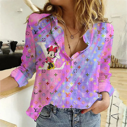 Limited Edition Louis Vuitton Women Limited Shirt Luxury   MRS-NCY-000S7H6VUZH