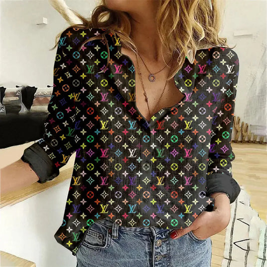 Limited Edition Louis Vuitton Women Limited Shirt Luxury   MRS-NCY-000NXPRX8MK
