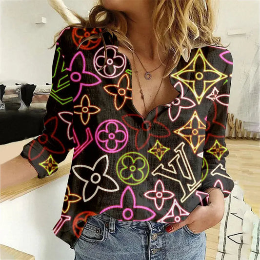Limited Edition Louis Vuitton Women Limited Shirt Luxury   MRS-NCY-000NAB0ORIH
